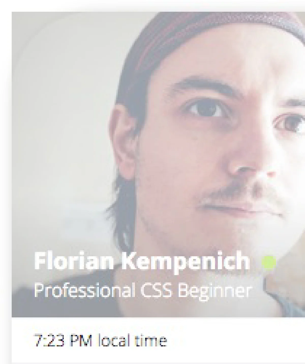 Profile Picture Overflowing